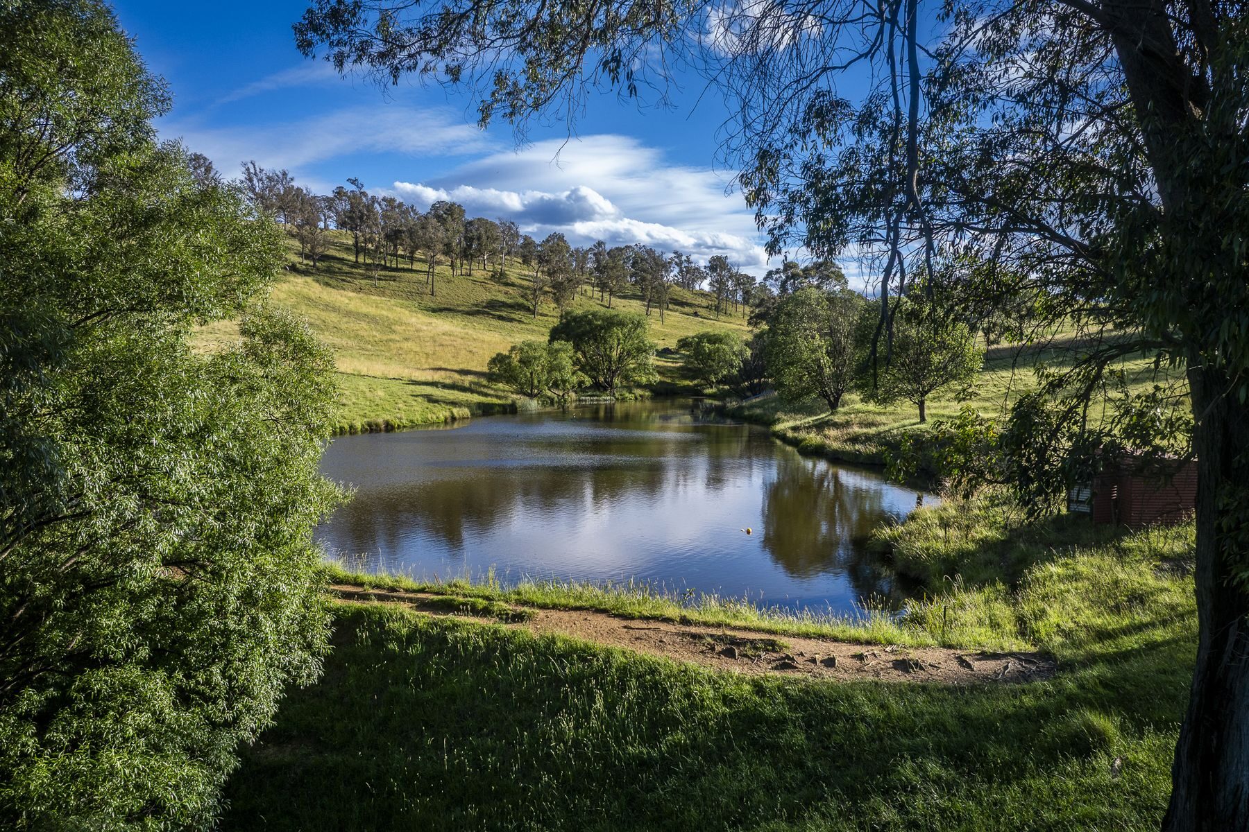Creek frontage